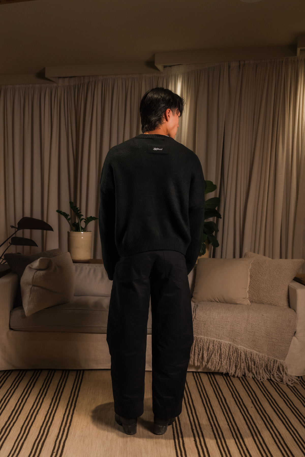 Leftfield Sweater Black
