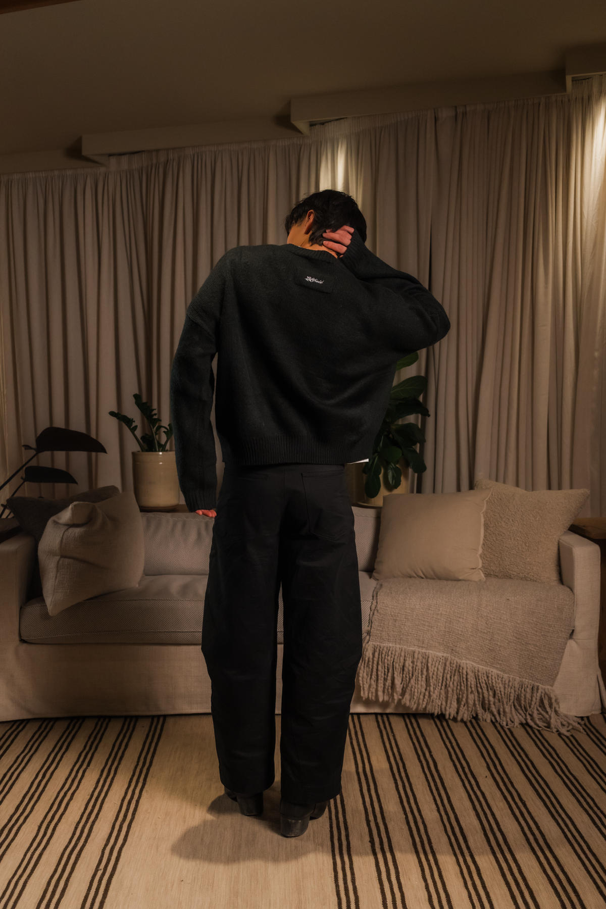 Leftfield Sweater Black